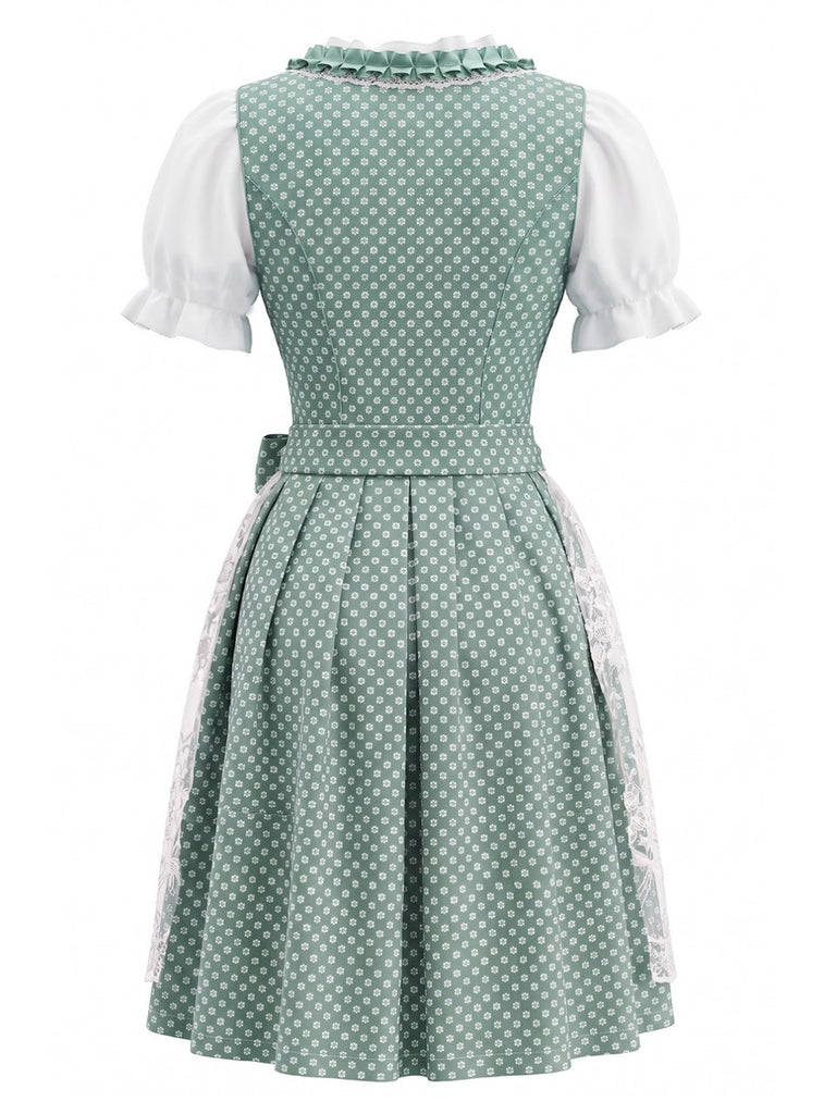 1950s Square Neck Two Piece Set 4