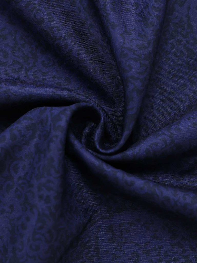 Dark Blue 1950s Vintage Dress 5
