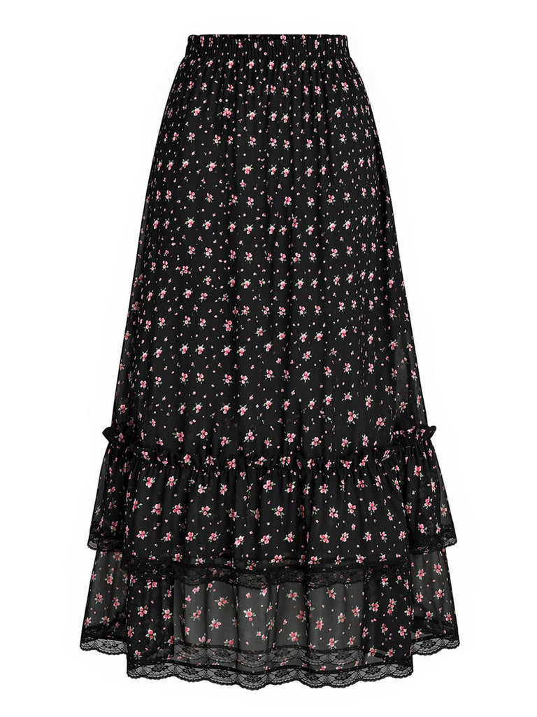 [Pre-Sale] Black 1950s Vintage Retro Dress 13