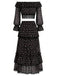 [Pre-Sale] Black 1950s Vintage Retro Dress 3