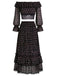 [Pre-Sale] Black 1950s Vintage Retro Dress 5