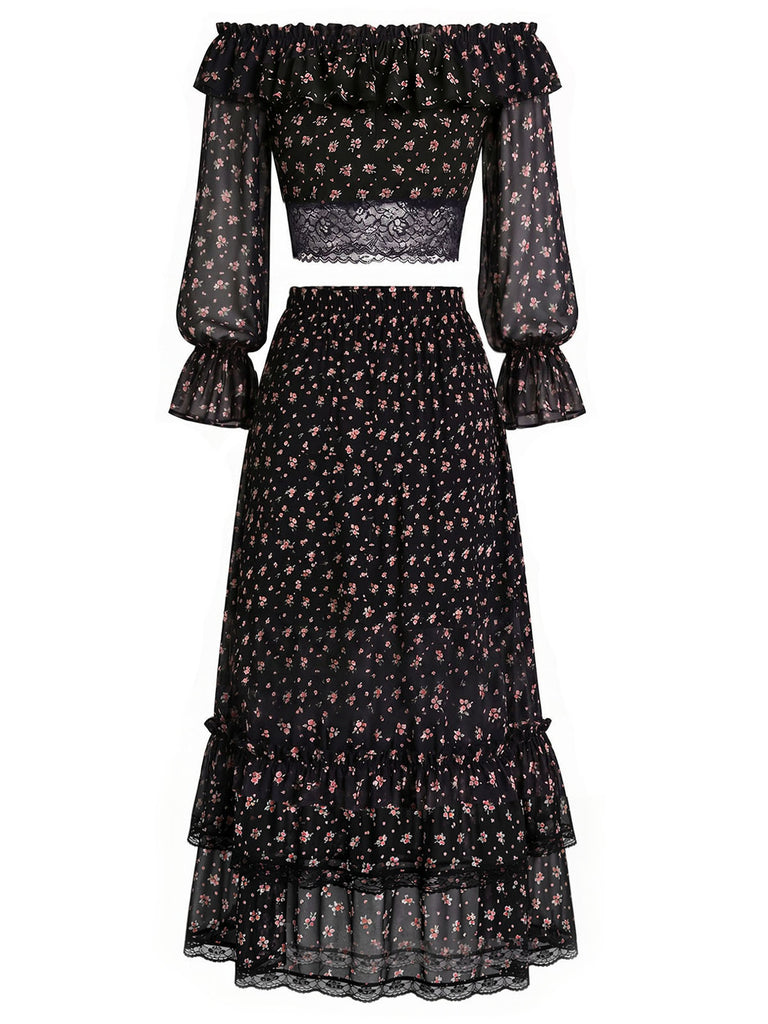 [Pre-Sale] Black 1950s Vintage Retro Dress 6