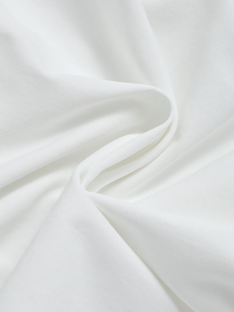 [Pre-Sale] White 1950s Ruffle Blouse 5