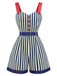 [Pre-Sale] 1950s Striped Vintage Classic Romper 3