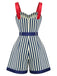 [Pre-Sale] 1950s Striped Vintage Classic Romper 5