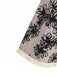 1940s Floral Fringe Hem Wide-Leg Pants