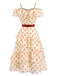 [Pre-Sale] True Red 1960s Polka Dot Ruffle Dress 4