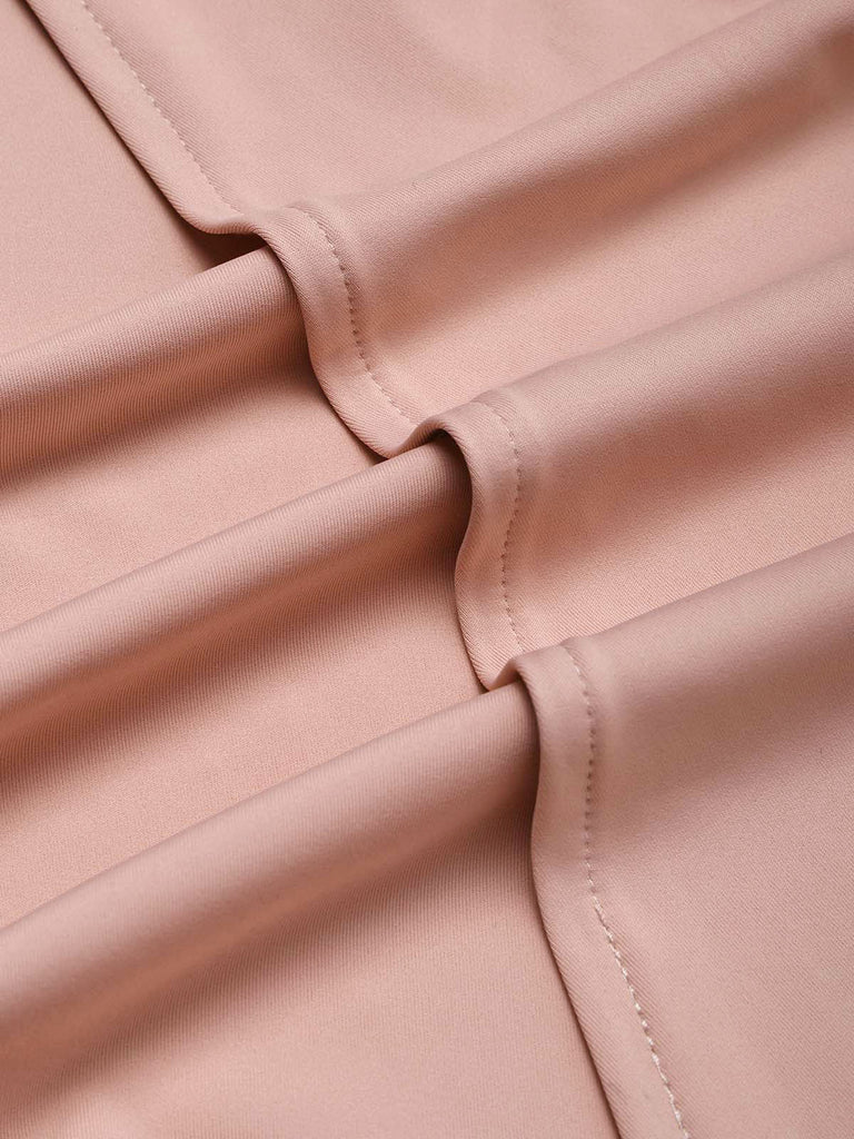 [Pre-Sale] Peach Pink 1950s Vintage Classic Dress 6