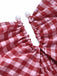 [Pre-Sale] Rw 1940s Plaid Ruffle Vintage Dress 5