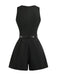 1950s Plaid Vintage Classic Jumpsuit 2