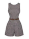 1950s Plaid Vintage Classic Jumpsuit 4