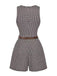 1950s Plaid Vintage Classic Jumpsuit 5