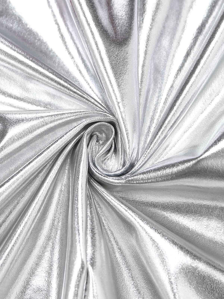 Silver 1960s Metallic Futuristic Costume Set