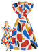 [Pre-Sale] Multicolor 1960s Vintage Retro Dress
