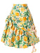 [Pre-Sale] Midium Yellow 1950s Ruffle Skirt