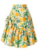 [Pre-Sale] Midium Yellow 1950s Ruffle Skirt 2