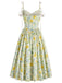 [Pre-Sale] Chartreuse 1930s Vintage Retro Dress 3