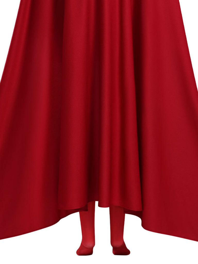 Red 1960s Vintage Dress 7