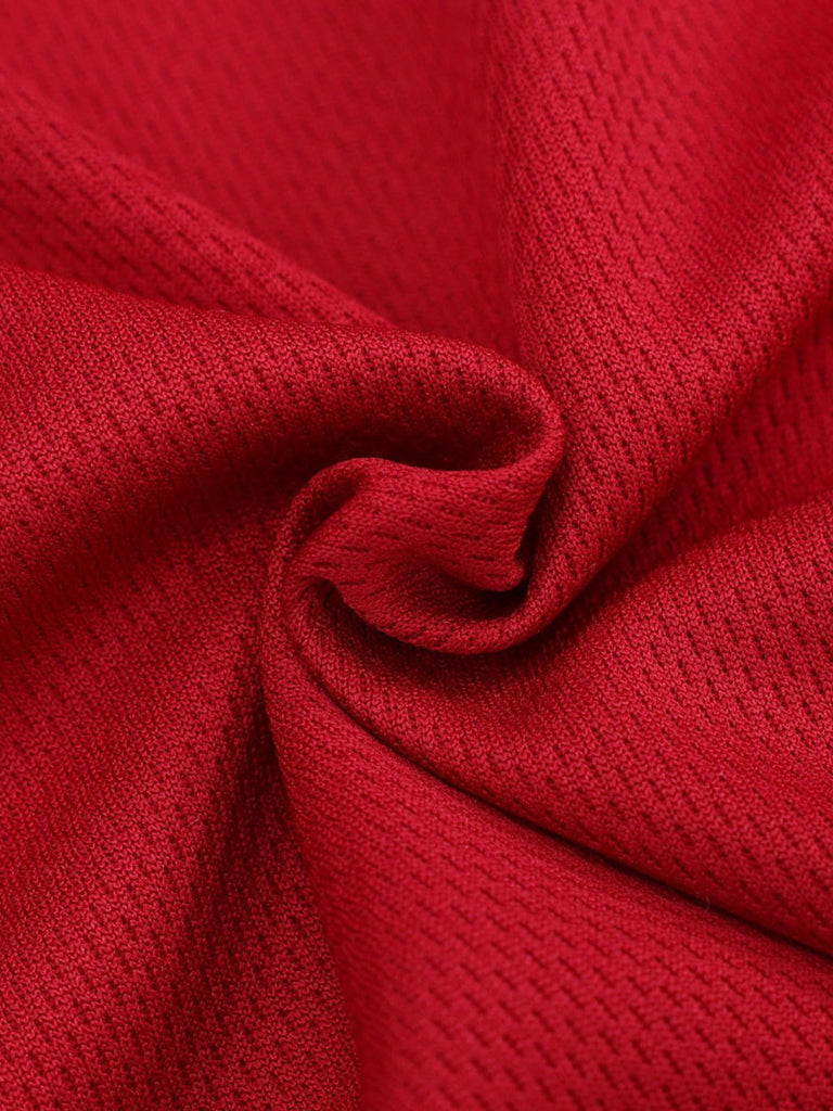 Red 1960s Vintage Dress 8