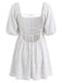 1960s Square Neck Vintage Classic Dress 5