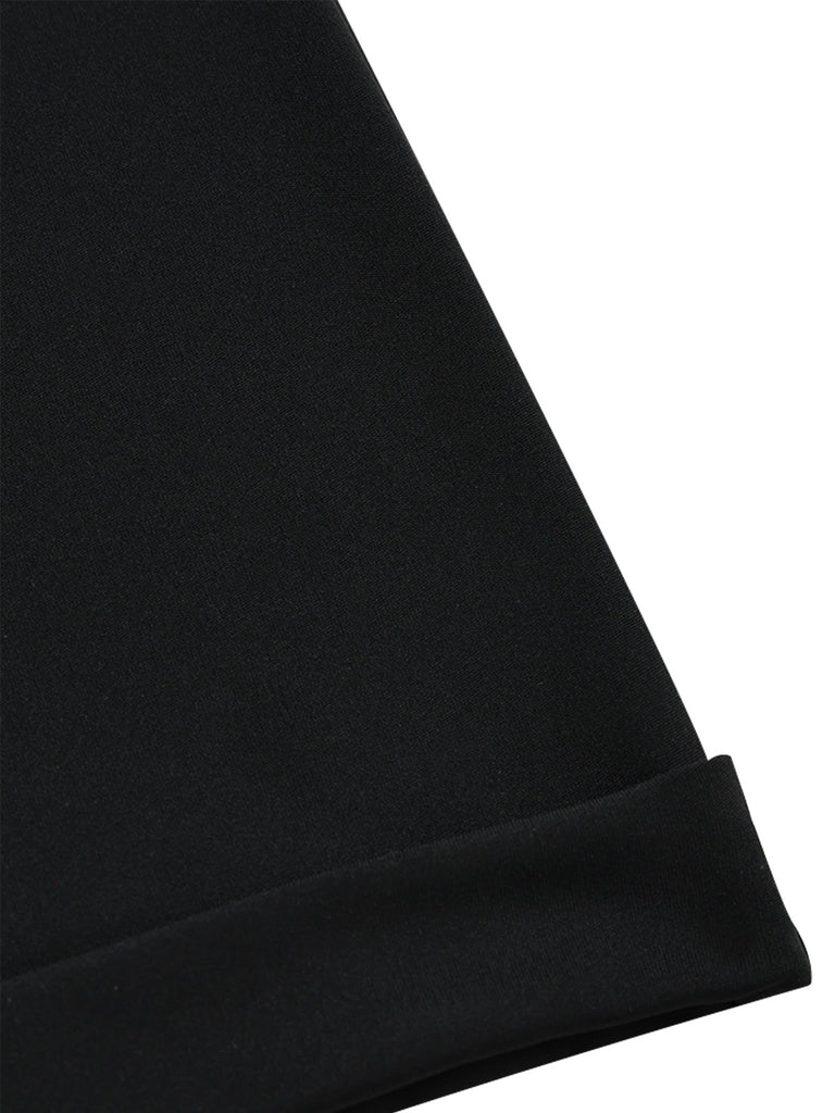 [Pre-Sale] Black 1950s Ruffle Shorts 11