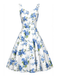 [Pre-Sale] White 1950s Vintage Retro Dress