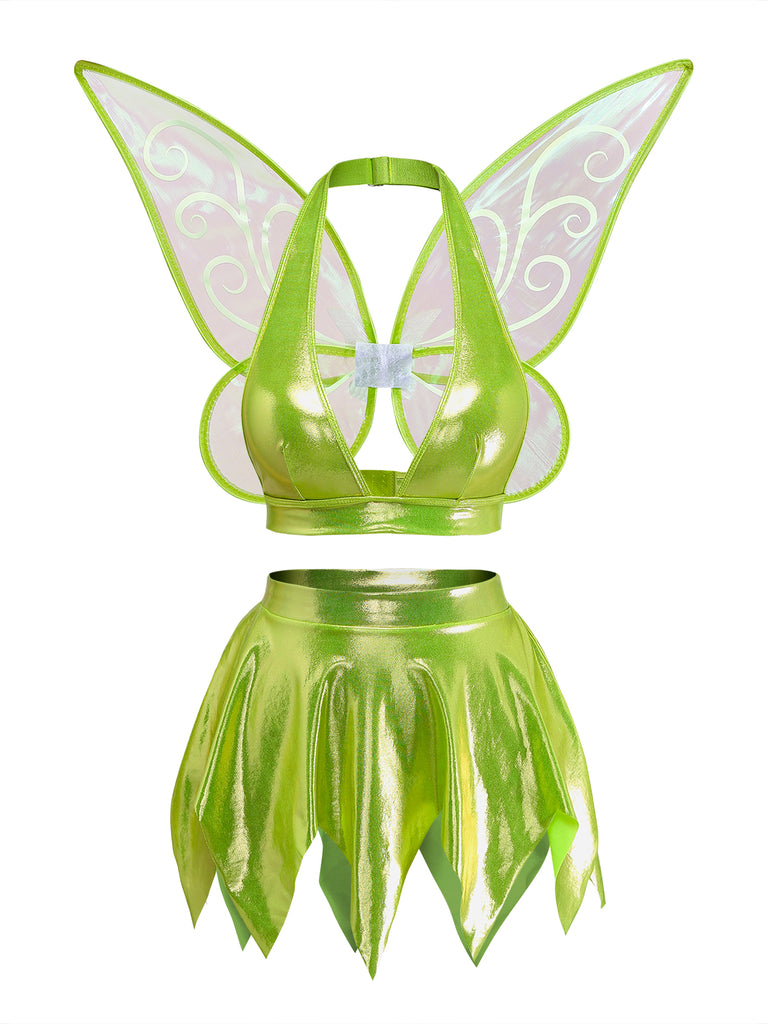 Green 1950s Vintage Two Piece Set 2