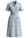 [Pre-Sale] Blw 1940s Floral Vintage Classic Dress 2