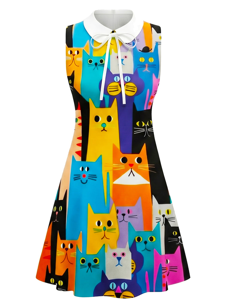 [Pre-Sale] 1960s Floral Vintage Classic Dress 2