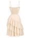 Beige 1930s Halter Dress 3
