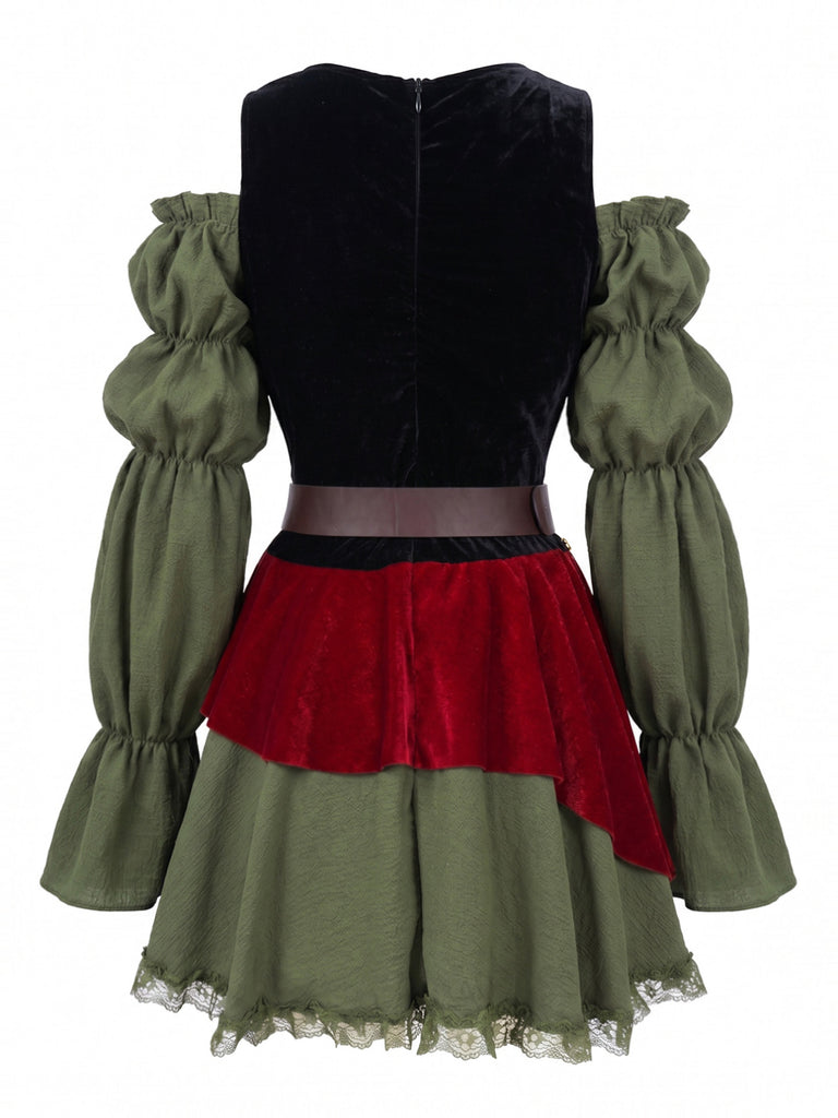 Green 1960s Vintage Dress 3