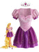 1950s Corset Embroidered Mesh Mini Dress With Crown