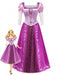 Purple 1940s Princess Fairytale Puff Sleeve Costume Dress