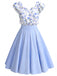 [Pre-Sale] 1950s Bow Vintage Classic Dress 3