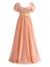 Ice Green 1920s Floral Satin Patchwork Dress 4