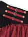 Wine Red 1950s Vintage Two Piece Set 7