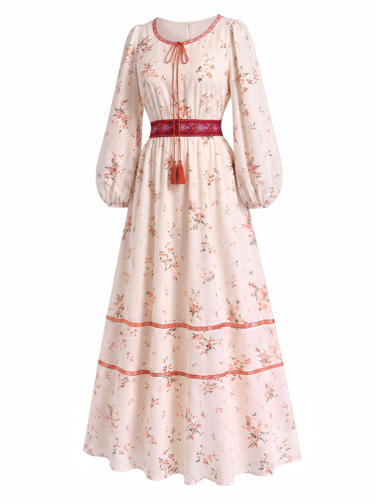 [Pre-Sale] Red White 1950s Vintage Dress 4