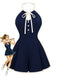 [Pre-Sale] Navy Blue 1970s Vintage Jumpsuit