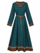 Green 1940s Vintage Dress 3