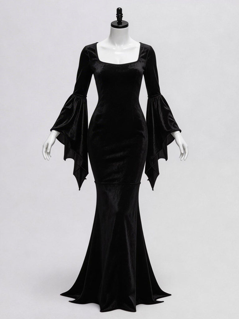 Black 1930s Vintage Dress 2