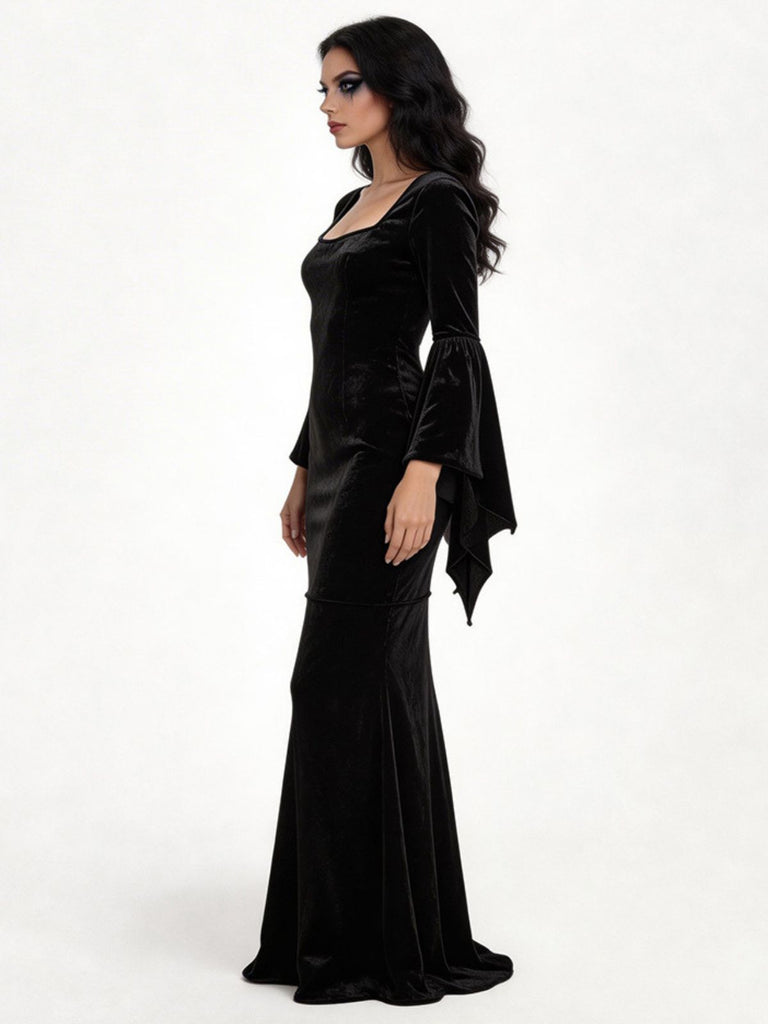 Black 1930s Vintage Dress 6
