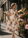 [Pre-Sale] 1950s Floral Vintage Classic Dress 4