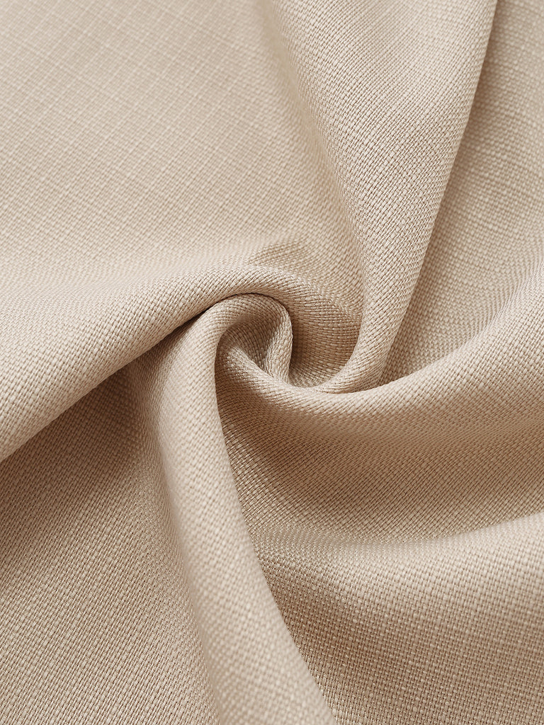 Beige 1950s Vintage Dress 6