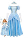 Light Blue 1970s Lace Dress 2