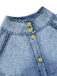 Blue 1960s Denim Belted Blouse 4