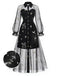 [Pre-Sale] Black Gold 1980s Floral Dress