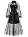 [Pre-Sale] Black Gold 1980s Floral Dress 2