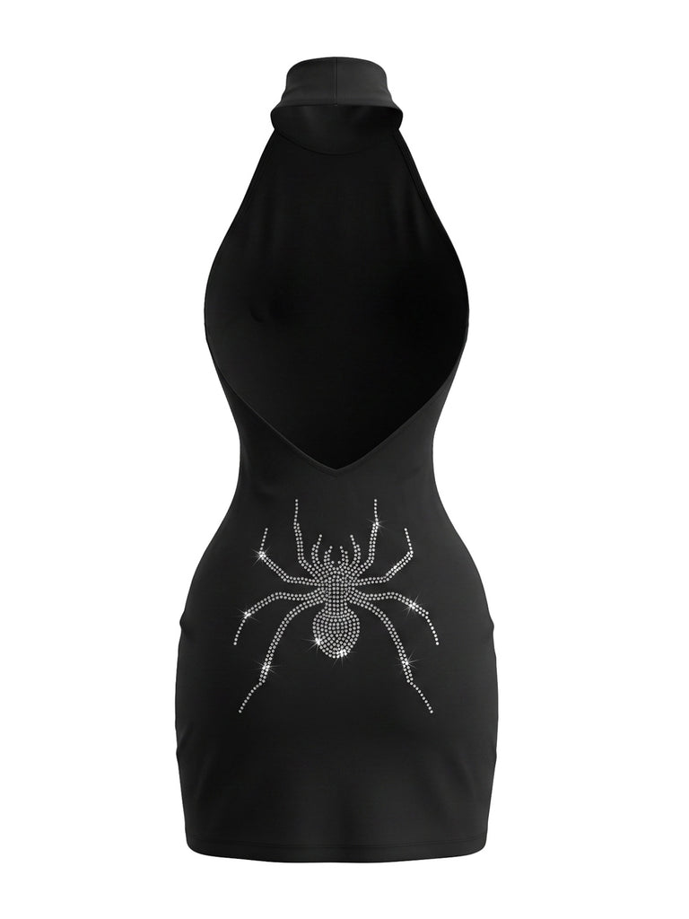 Black 1960s Bodycon Vintage Classic Dress 2