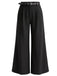 1960s High-Waisted Belted Wide-Leg Pants