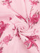 [Pre-Sale] Pink 1950s Floral Vintage Classic Dress 6
